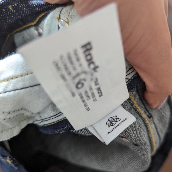 Rock & Republic Kiedis Y2K Vintage Bootcut sz 25 - Picture 8 of 9